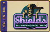 Shield's Frequent Diner Card